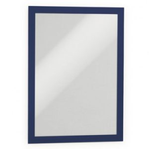 BLISTER 2 MARCO AUTOADHESIVO MAGNETICO DURAFRAME A4 AZUL DURABLE 4872-07