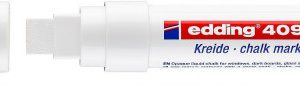 MARCADOR TIZA LIQUIDA GRUESO 4090 BLANCO EDDING 4090-049