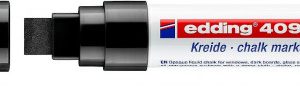 MARCADOR TIZA LIQUIDA GRUESO 4090 NEGRO EDDING 4090-001