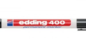 MARCADOR PERMANENTE BOLSILLO PUNTA REDONDA NEGRO EDDING 400-01