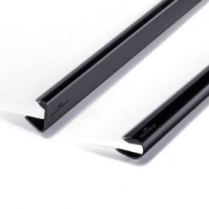 CAJA 25 LOMERAS DE PLASTICO A4 DE 12 MM NEGRO DURABLE 2912-01