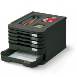 MODULO DE 8 CAJONES POLIESTIRENO NEGRO FAIBO 1008-02