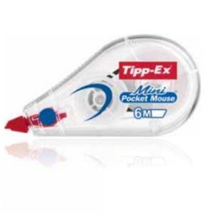 CINTA CORRECTORA MINI POCKET MOUSE DIMENSIONES CINTA 5MMX6M. TIPPEX 932564