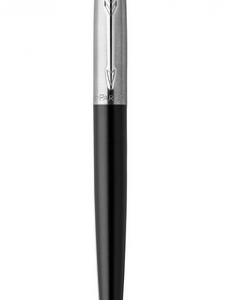BOLÍGRAFO RETRÁCTIL JOTTER BOND STREET NEGRO CON RIBETE CROMADO PUNTO MEDIO TINTA AZUL PARKER 1953184