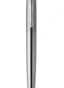 BOLÍGRAFO RETRÁCTIL JOTTER DE ACERO INOXIDABLE CON PUNTO MEDIO DE ADORNO DE CROMO TINTA AZUL PARKER 1953170