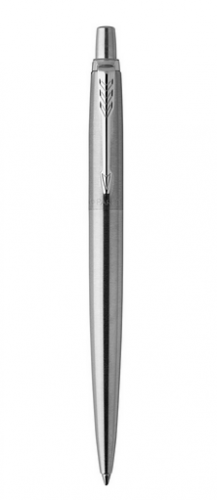 BOLÍGRAFO RETRÁCTIL JOTTER DE ACERO INOXIDABLE CON PUNTO MEDIO DE ADORNO DE CROMO TINTA AZUL PARKER 1953170