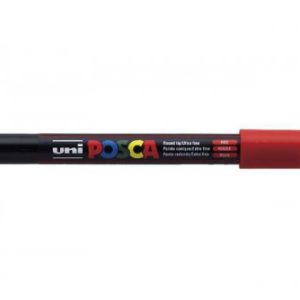 MARCADOR POSCA PC-1MR 0,7MM ROJO UNI-BALL 289819000