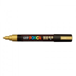 MARCADOR PC-5M POSCA 1.8-2.5MM ORO UNI-BALL 286666000