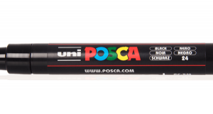 MARCADOR PC-5M POSCA 1.8-2.5MM NEGRO UNI-BALL 286658000