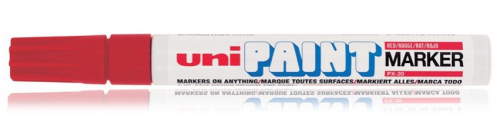 MARCADOR PERMANENTE PUNTA M 2,2-2,8MM. ROJO UNI-BALL 545582000