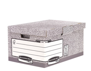 CONTENEDOR ARCHIVO TAPA FIJA BANKERS BOX 1181501 - Imagen 2