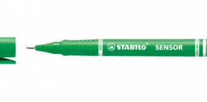 ROTULADOR SENSOR PUNTA FINA 0,3MM. VERDE STABILO 189/36