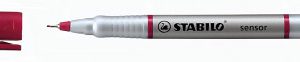 ROTULADOR SENSOR PUNTA FINA 0,3MM. ROJO STABILO 189/40