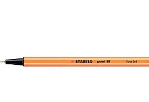 ROTULADOR PUNTA FINA POINT 88 0.4MM GRIS CLARO STABILO 88/94