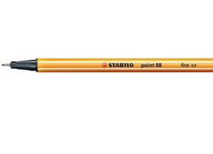 ROTULADOR PUNTA FINA POINT 88 0.4MM MARRON STABILO 88/45