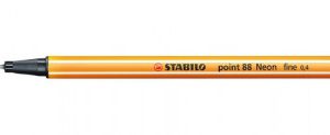 ROTULADOR PUNTA FINA POINT 88 0.4MM VERDE NEON STABILO 88/033