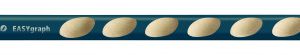 LAPIZ ERGONOMICO EASYGRAPH PARA ZURDOS HB 3,15MM. PETROLEO STABILO 321/HB-6
