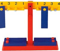 JUEGO BALANZA NUMERICA 20 PESAS , 10 COLGADORES MINILAND 95030