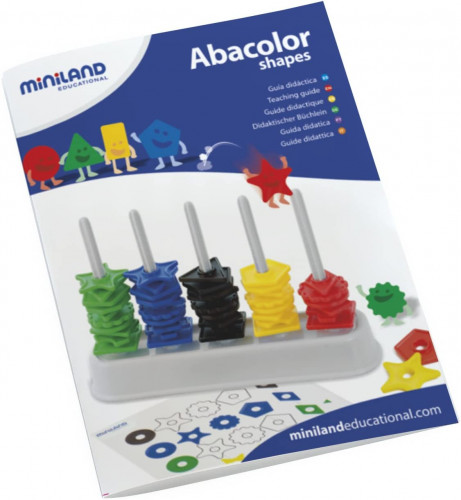 ABACO CON SURTIDO DE FORMAS Y COLORES MINILAND 95270 - Imagen 4