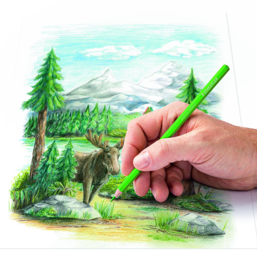 ESTUCHE METÁLICO CON 24 LÁPICES, COLORES SURTIDOS STAEDTLER 146C M24 - Imagen 5