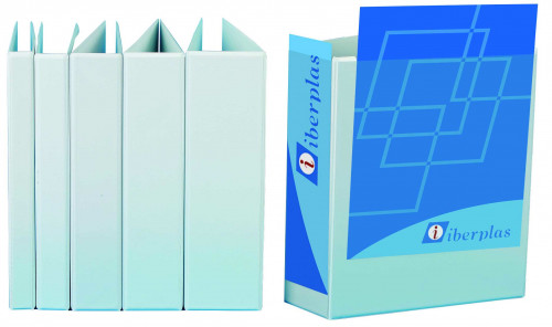 CARPETA CANGURO FORMATO A4 2 ANILLAS MIXTAS 65MM IBERPLAS 8465M211