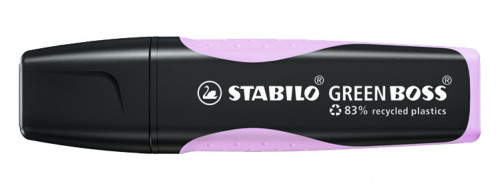 MARCADOR FLUORESCENTE GREEN BOSS PASTEL BRISA VIOLETA STABILO 6070/155