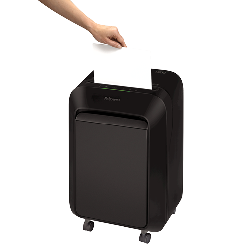 DESTRUCTORA FELLOWES LX-210 MINICORTE NEGRA FELLOWES 5502501 - Imagen 4