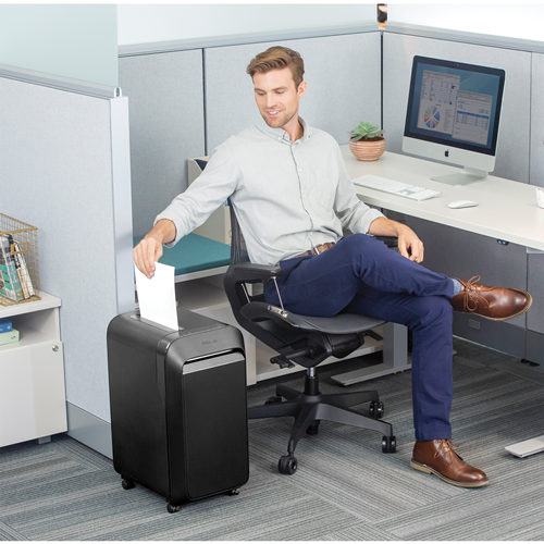 DESTRUCTORA FELLOWES LX-220 MINICORTE NEGRA FELLOWES 5502601 - Imagen 5