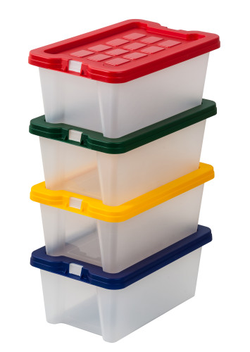 CAJA MULTIUSO POLIPROPILENO FORMATO 4 LITROS 280X180X120 MM. PEQUEÑA FAIBO 882 - Imagen 3