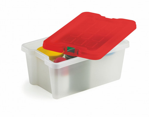 CAJA MULTIUSO POLIPROPILENO FORMATO 4 LITROS 280X180X120 MM. PEQUEÑA FAIBO 882