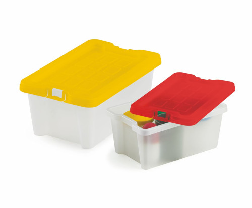 CAJA MULTIUSO POLIPROPILENO FORMATO 9,2 LITROS 371X226X160 MM. GRANDE FAIBO 883 - Imagen 4