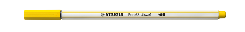 ROTULADOR PUNTA FIBRA PINCEL PEN 68 BRUSH AMARILLO STABILO 568/44 - Imagen 2