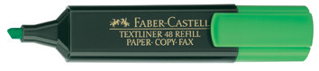 MARCADOR FLUOR TEXTLINER VERDE FABER CASTELL 154863
