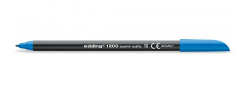 ROTULADOR PUNTA FINA 1200 AZUL CLARO EDDING 1200-10