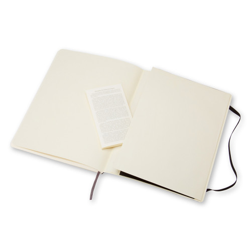 LIBRETA CLASICA TAPA BLANDA NEGRA XL (19X25CM) RAYADA MOLESKINE QP621 - Imagen 3