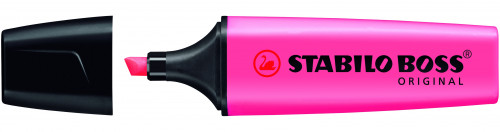 MARCADOR FLUORESCENTE BOSS ORIGINAL TRAZO 2/5MM. ROSA STABILO 70/56