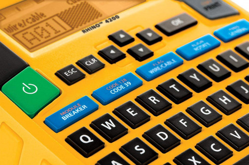 IMPRESORA ETIQUETAS R4200 TECLADO QWERTY IT/PT/ES/TR + NL DYMO 1852995 - Imagen 6