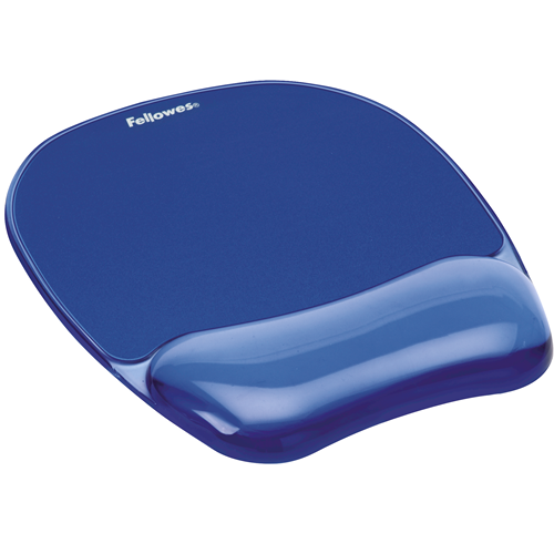 ALFOMBRILLA CON REPOSAMUÑECAS RATON GEL AZUL FELLOWES 9114120