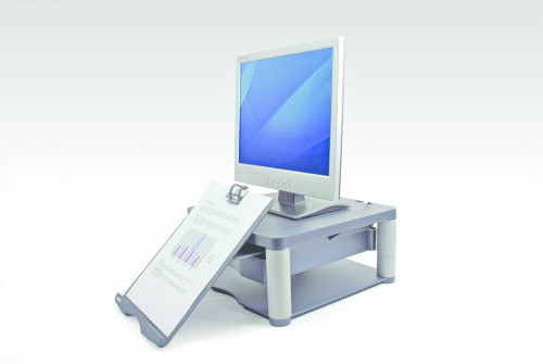 SOPORTE ELEVADOR MONITOR PREMIUM PLUS GRAFITO FELLOWES 9169501 - Imagen 3