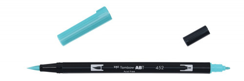 ROTULADOR DOBLE PUNTA PINCEL COLOR PROCESS BLUE TOMBOW ABT-452
