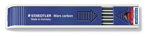Staedtler Mars Carbon 200 mina de repuesto 4B Negro