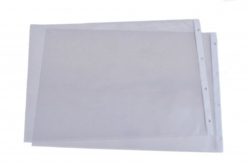 CAJA 50 FUNDAS FORMATO A3 PVC 4 TALADROS 100 MICRAS IBERPLAS 21350