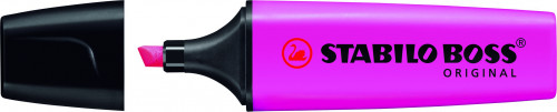 MARCADOR FLUORESCENTE BOSS ORIGINAL TRAZO 2/5MM. LILA STABILO 70/58