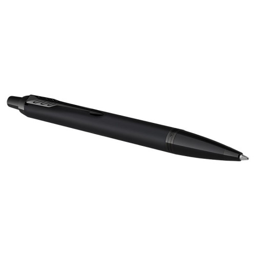 BOLĂGRAFO IM CUERPO NEGRO MATE/ADORNOS NEGROS MEDIUM PARKER 2127618 - Imagen 4