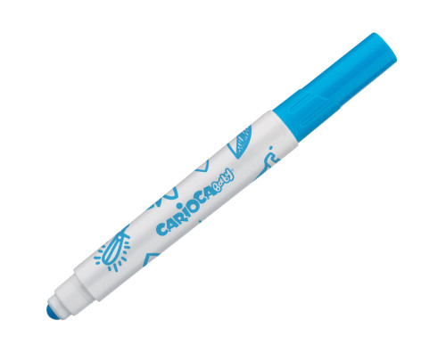 CAJA 6 ROTULADORES VALOROUS MARKER CARIOCA BABY 42813 - Imagen 2