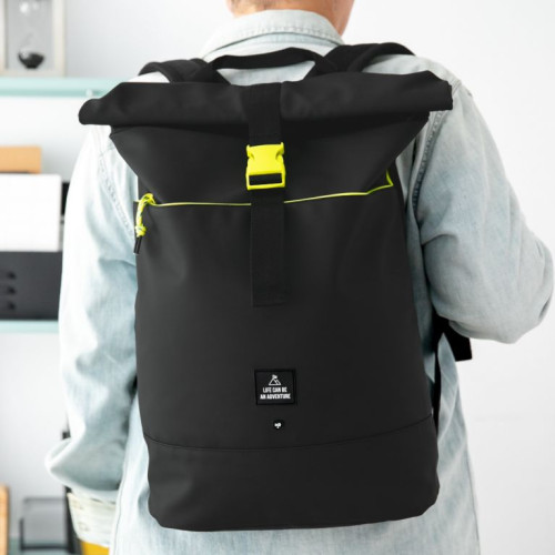 BACKPACK - LIFE CAN BE AN ADVENTURE MR.WONDERFUL WOA11126EM - Imagen 4
