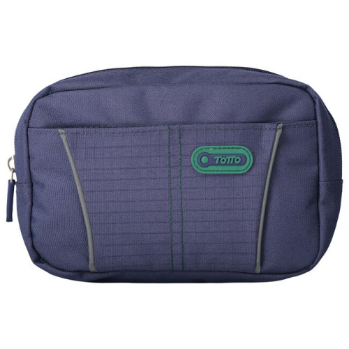 ESTUCHE MODELO EATFIT DOS BOLSILLOS AZUL/GOMAS GRISES TOTTO AC52KLA002-1910Z-Z3I