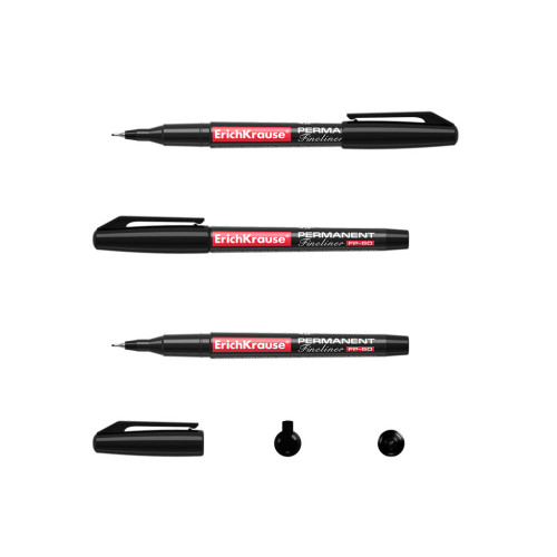MARCADOR PERMANENTE FP-50 NEGRO ERICH KRAUSE 37068 - Imagen 2