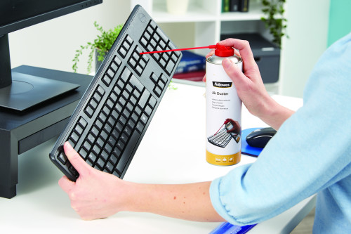 Fellowes 9977804 kit de limpieza para computadora Teclado, Impresora, Universal Limpiador de aire comprimido para limpieza de equipos 400 ml - Imagen 2
