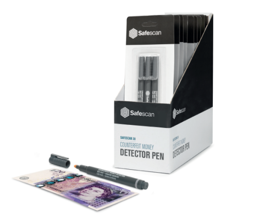 PACK 3 ROTULADORES SAFESCAN 30 DETECTORES BILLETES FALSOS SAFESCAN 111-0379